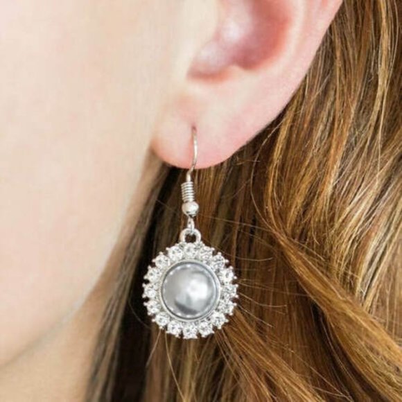 Passion of Essence Jewelry - Take A Vow” - White Earrings